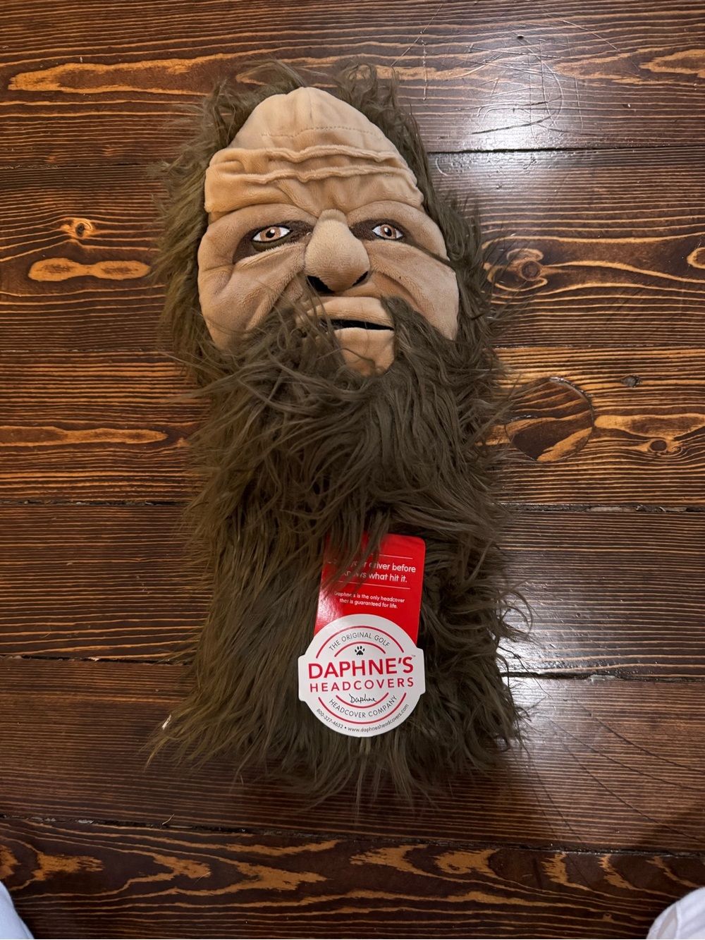 Brown Bigfoot Golf Club Headcover from Daphne’s Headcovers